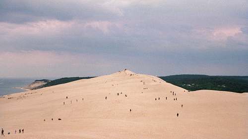 nature desert during daytime sand