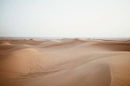 sand empty sand dunes nature