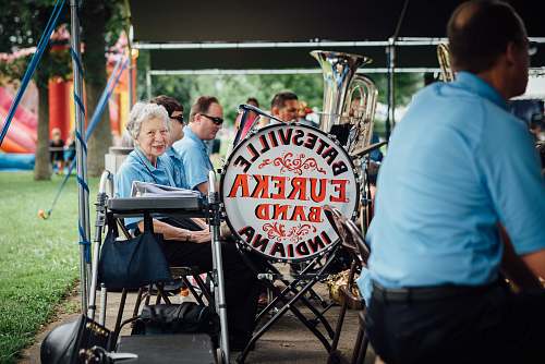 people Batesville Eureka Band performing human