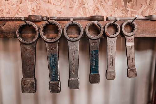 tools gray wrenches wrench
