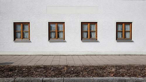 germany brown windows sidewalk