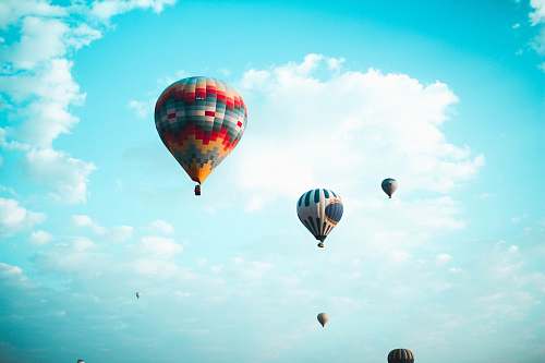 aircraft flying hot air balloons hot air balloon