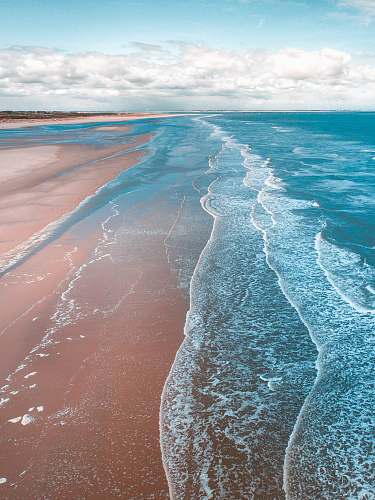 sea empty seashore water