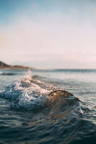 nature ocean wave at beach water