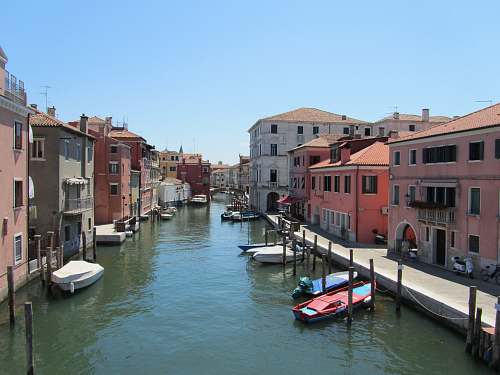 water canal surrounded by buildings during daytime outdoors