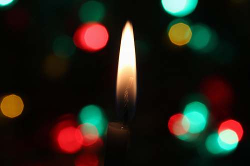 holiday shallow focus photography of candle candle