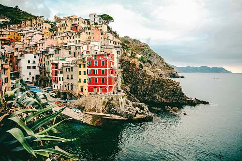 town assorted-color buildings and body of water riomaggiore