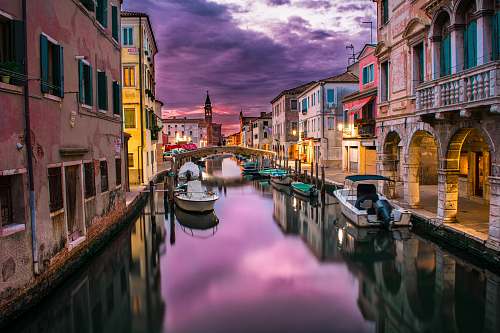 boat Grand Canal, Italy venice