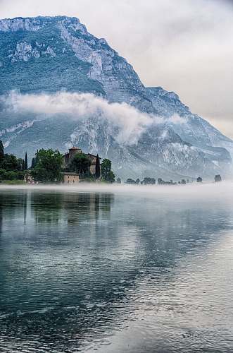 nature landscape photography of gray and brown mountain glacier