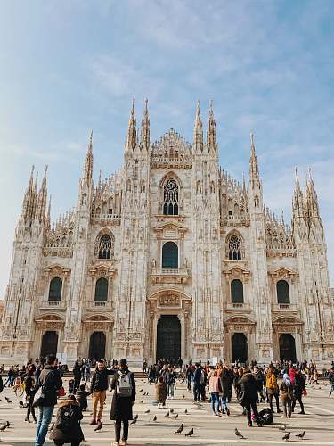 person Milan Cathedral people