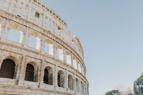 architecture The Colosseum Rome Italy during daytime building