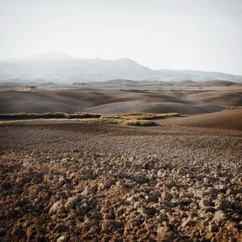 italy landscape photograph of steppe ground