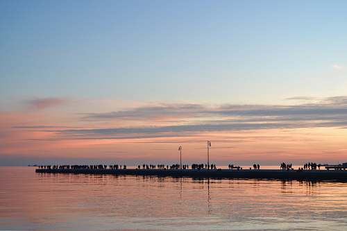 italy silhouette of trees above water photography sunset