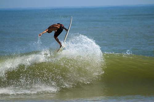 water man surfboarding surf