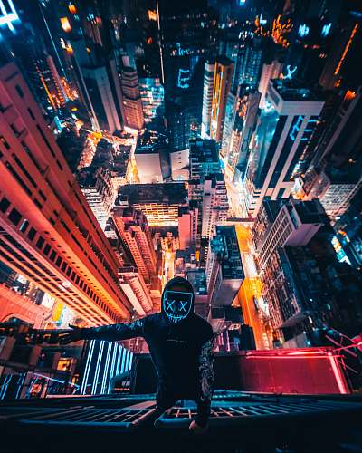human photography of building person