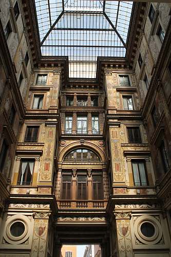 building photo of brown concrete building interior rome