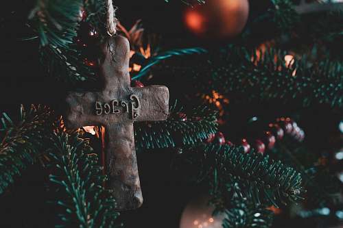 outdoors brown cross ornament fireworks