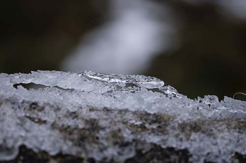 outdoors clear powder nature