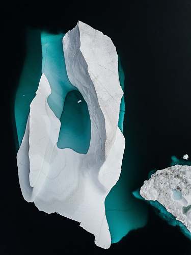 ice Iceberg drone photo  outdoors