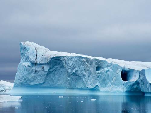ice white glacier outdoors