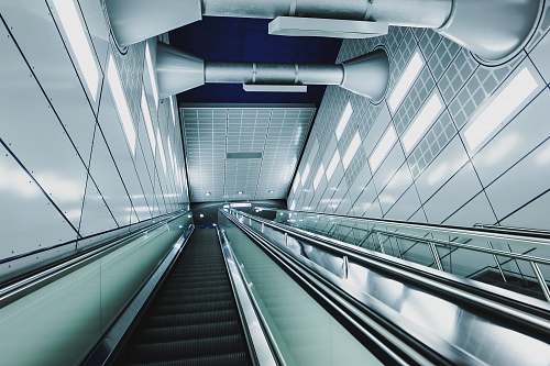 germany black escalator underground