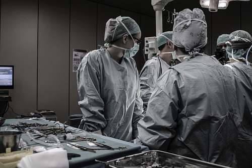 hospital medical professionals working surgery
