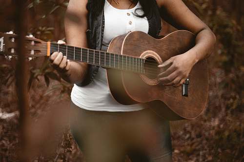 music person playing guitar musician