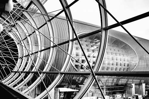 architecture grayscale photography of building during daytime black-and-white
