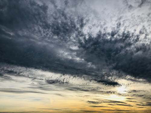 outdoors white and black abstract painting sky