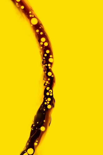 ink yellow background yellow