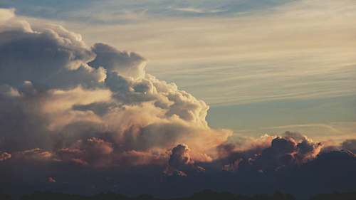 sky white and grey clouds weather