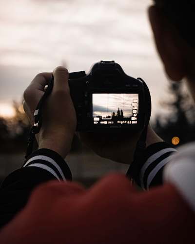 person person taking photo photo