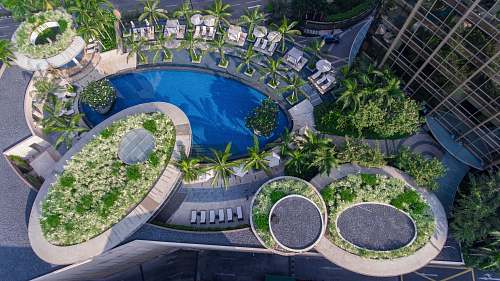 pool bird's eyeview of hotel resort resort