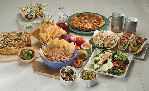 salad assorted foods bowl