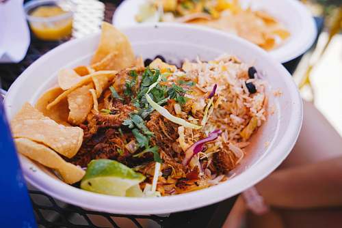 bowl nachos filled bowl los angeles