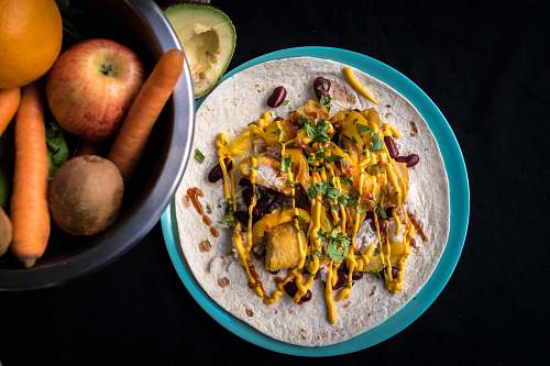 plate plate of cooked food bowl