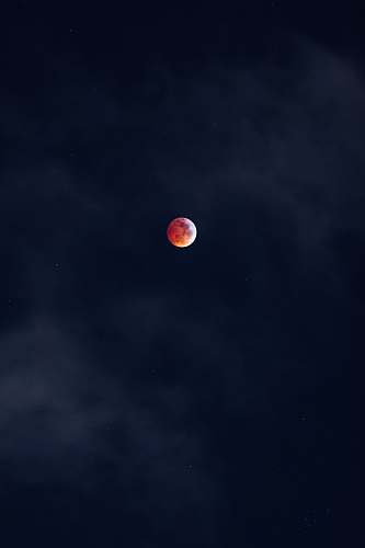 nature red and white full moon outdoors