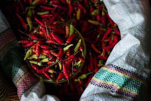 clothing sack of chili apparel