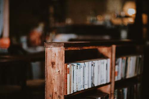 shelves brown wooden book shelf with books books