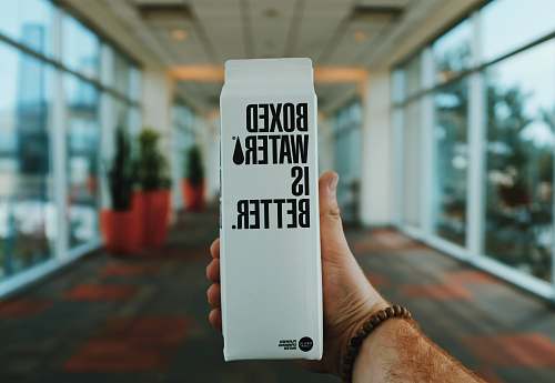 vase person holding boxed water is better box pottery