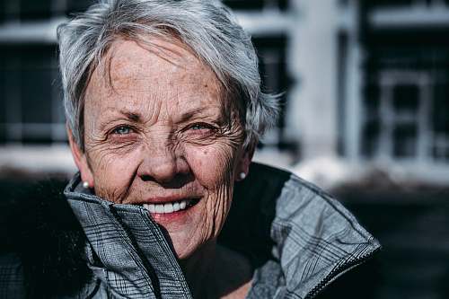 person smiling woman face