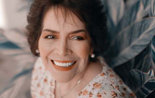 human woman's face person