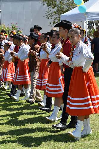 person group of youth about to dance crowd