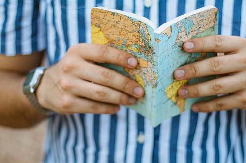 notebook person holding book yécora