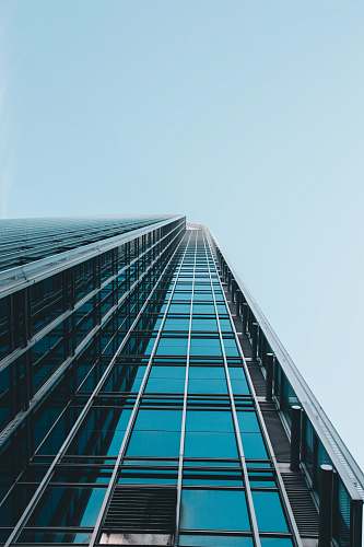 building low angle photography of clear glass high-rise building atlanta