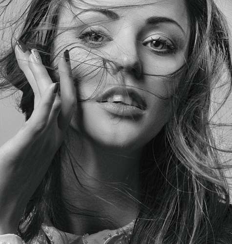 human woman's face face