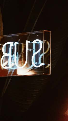 neon  text