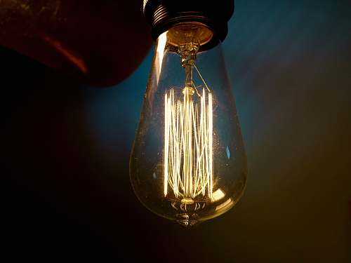 lamp lighted clear pendant bulb lightbulb