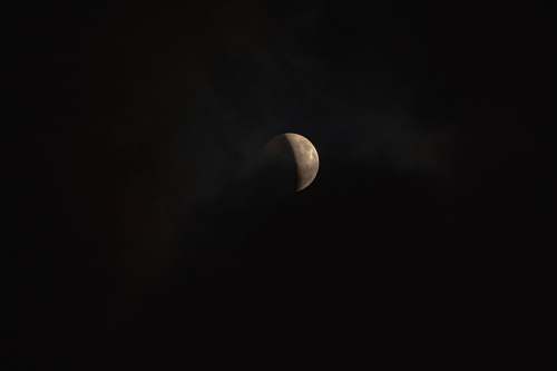 moon Earth's moon night