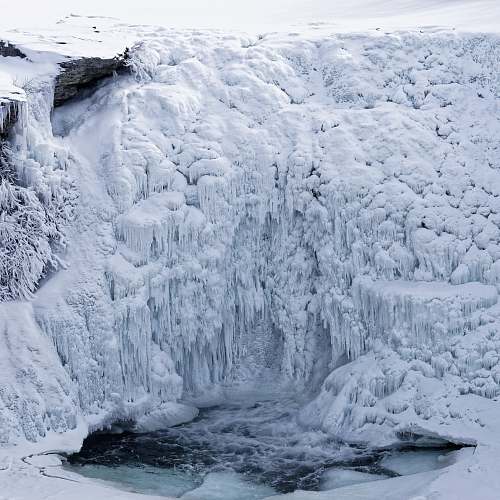 outdoors snow covered ground ice